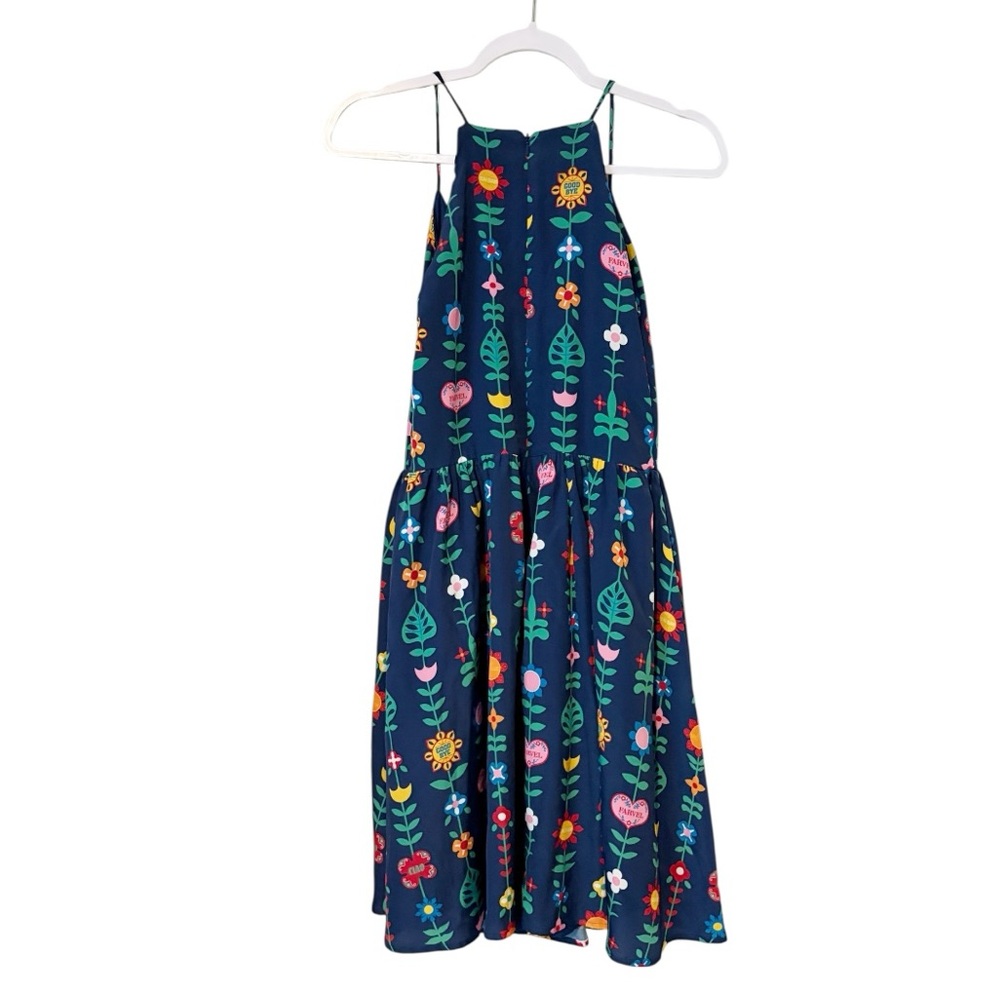 Disney Parks It's a Small World Dress Tank Colorful Mary Blair Blue Sz XL - Picture 8 of 11
